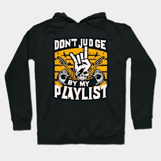 Playlist Passion: A Rock Fan’s Tribute Hoodie